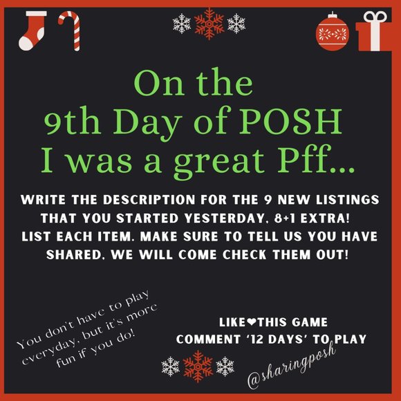 12th day of Posh ❤️SEE LAST PICTURE❤️ - Picture 12 of 14